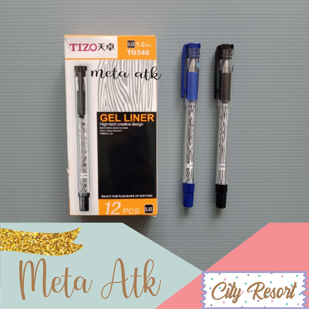 

Pulpen / Gel Pen TIZO TG-340 (12pc)