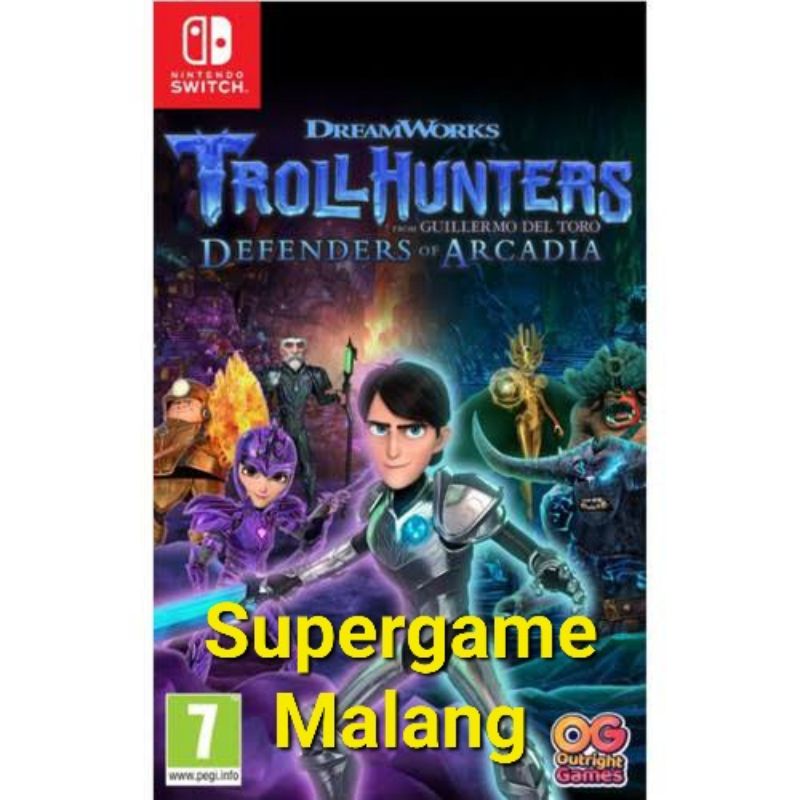 Troll Hunters Switch Nintendo Trollhunters Hunter Lite V2 Oled CD