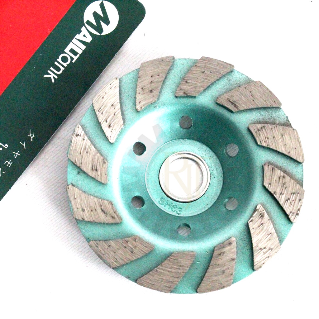 MAILTANK SH63 Diamond Cup Wheel 4&quot; / Grinding Wheel Turbo 4 Inch / Mata Potong Keramik