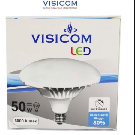 Lampu LED UFO/Lampu LED UFO Visicom 50W/LED UFO Visicom 50W E27
