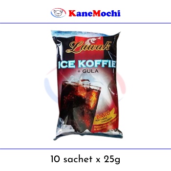 Luwak Ice Koffie + Gula 250g (10 sachet x 25g)