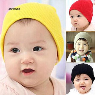 Lvue Topi Kupluk Rajut Hangat Lucu Bayi Laki Laki Perempuan Untuk Musim Dingin