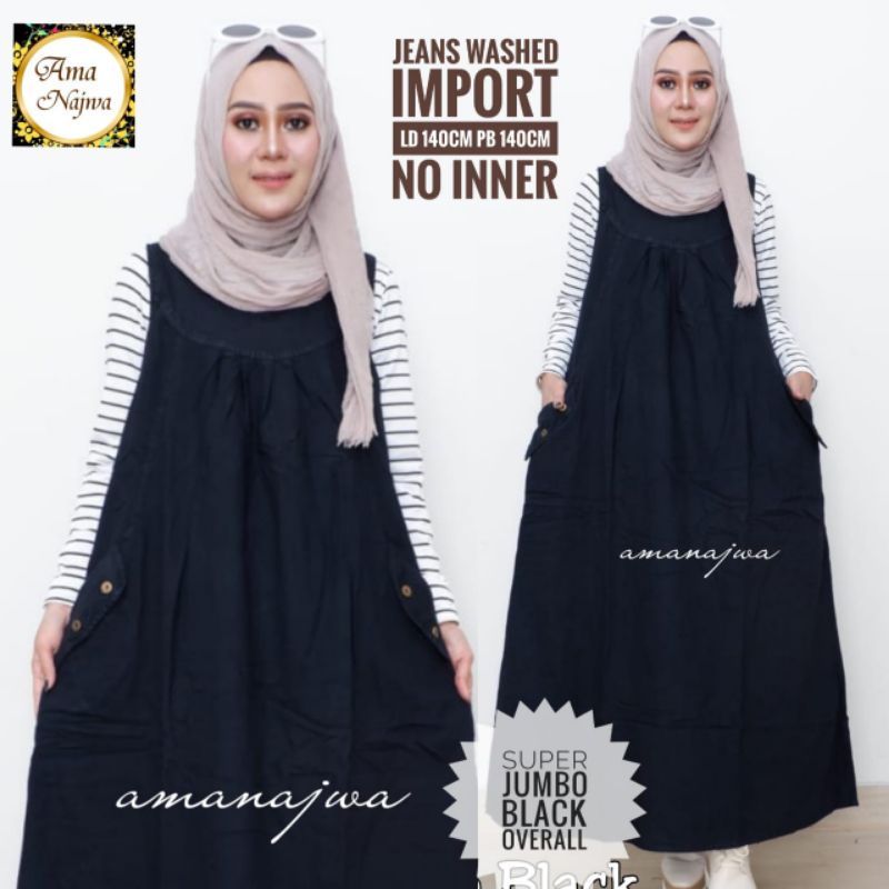 LD 140 Overall Jeans Premium SUPER JUMBO OVERALL