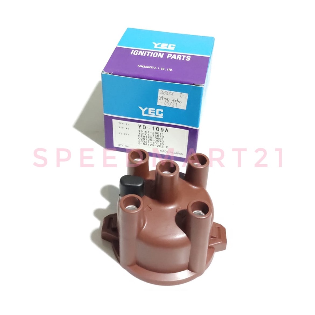 TUTUP DELCO / DISTRIBUTOR CAP / CAP DELCO YD-109A TOYOTA KIJANG SUPER  5K / 7K / KF40 / ST100 / CARR