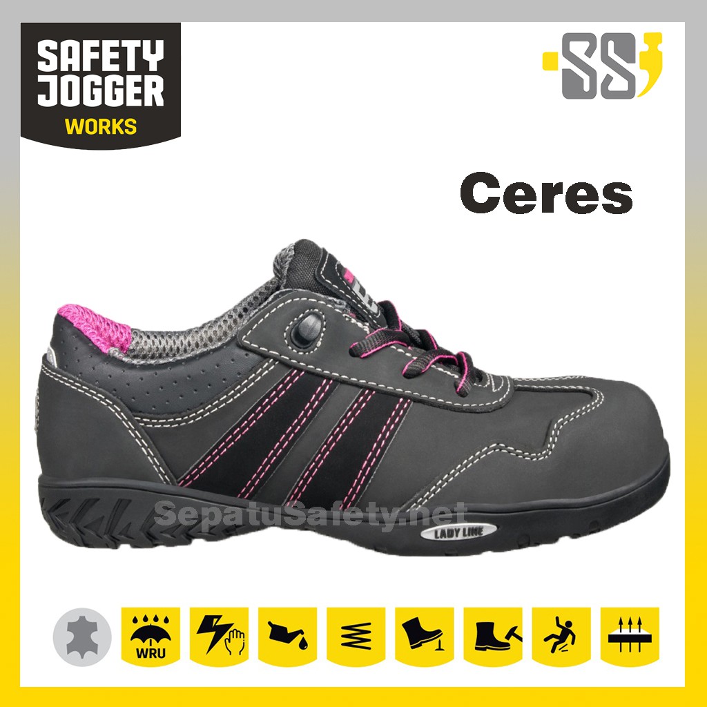 Sepatu Safety Shoes Jogger Joger Wanita Ceres Original Asli