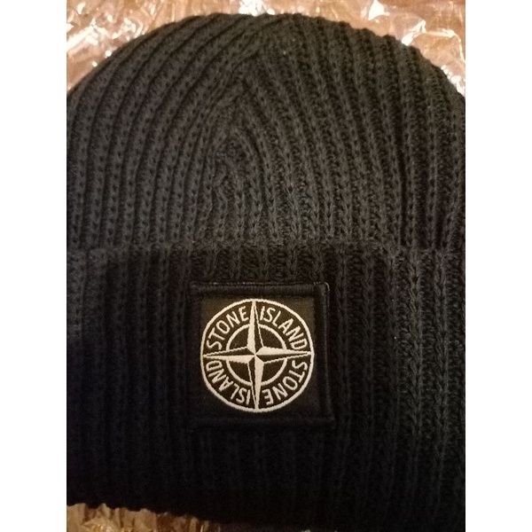 beanie hat stone island