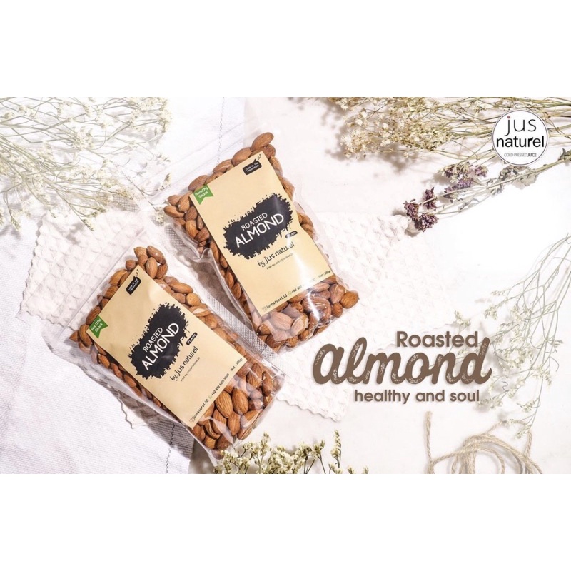 

Roasted Almond 350gr by Jus Naturel