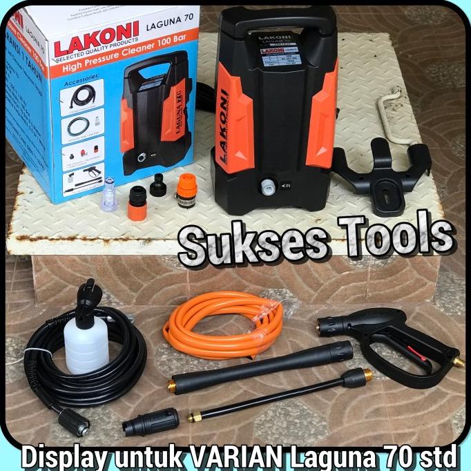 Laguna 70 + Nozzle Cuci Snow Wash Mesin Steam Lakoni Jet Cleaner