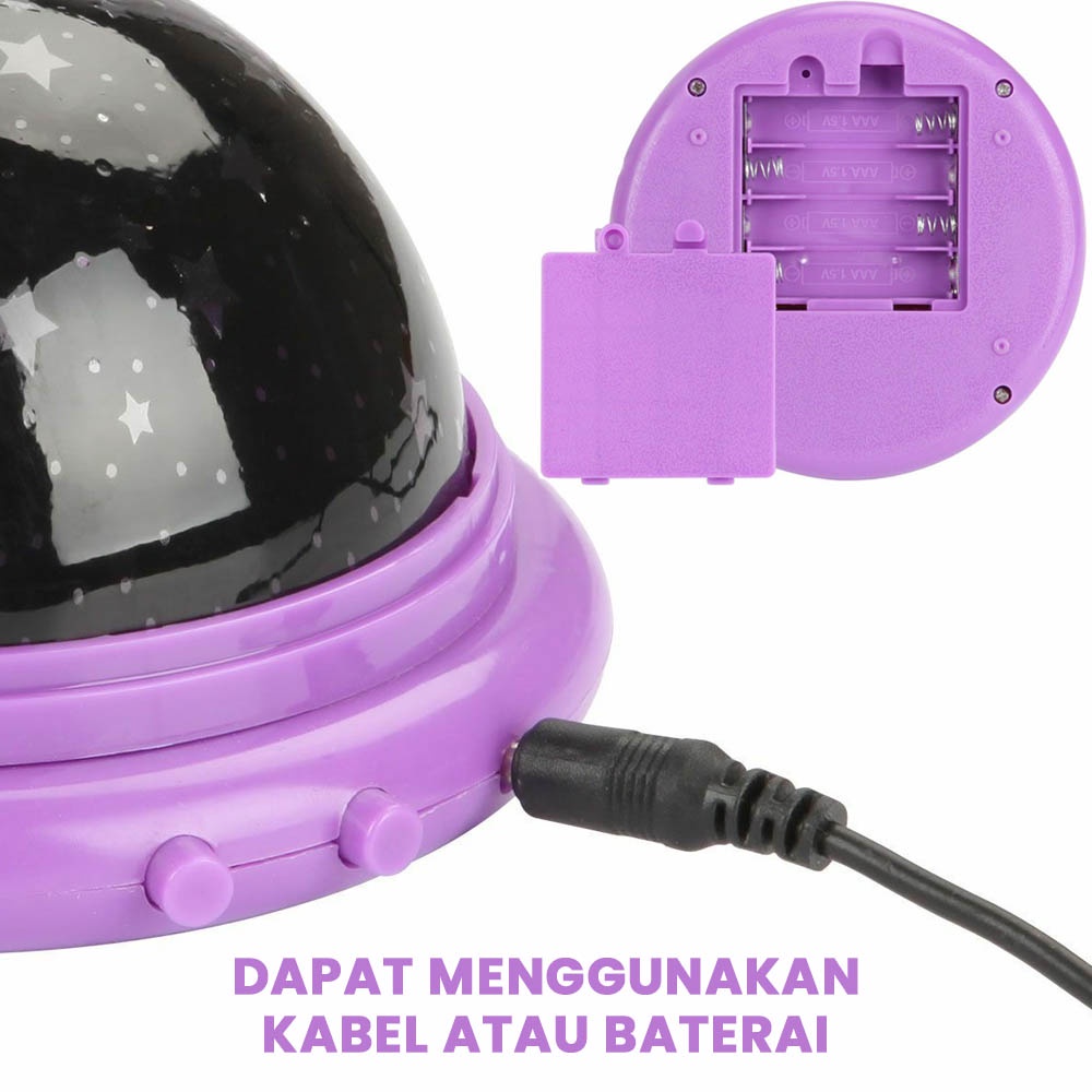 STAR MASTER Night Lamp Lampu Bintang LED Motif Bintang LP03