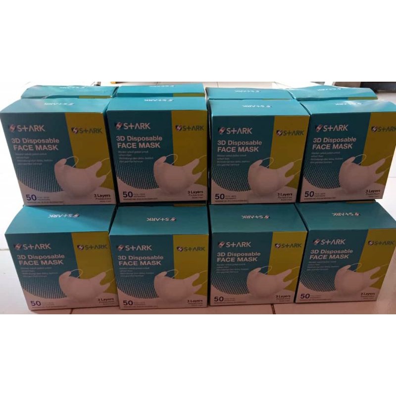 Masker Duckbill 3 lapis / masker duckbill hitam putih / masker murah