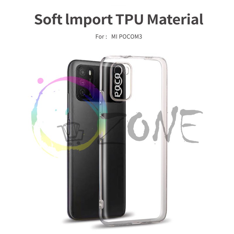 SOFTCASE TRANSPARAN XIAOMI POCOPHONE POCO M3 PREMIUM CLEAR SOFT CASE