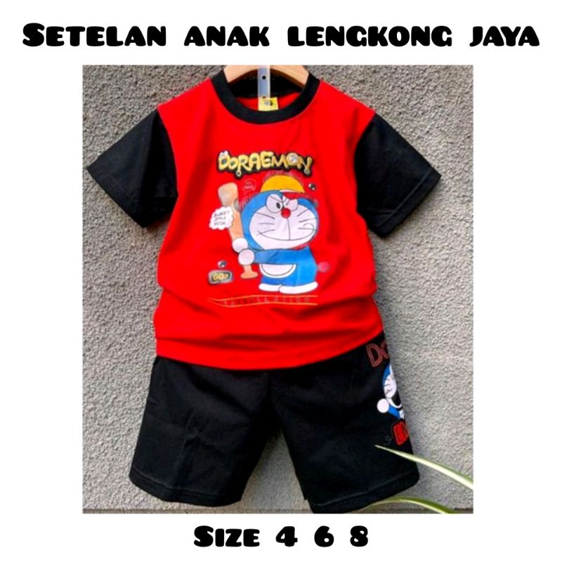 BAJU SETELAN ANAK LAKI LAKI LENGKONG JAYA | SIZE ANAK 1 - 5 TAHUN