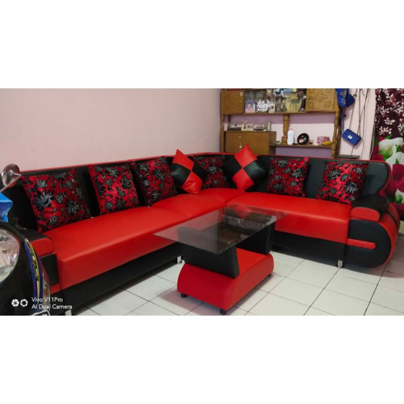 sofa rolling leter L