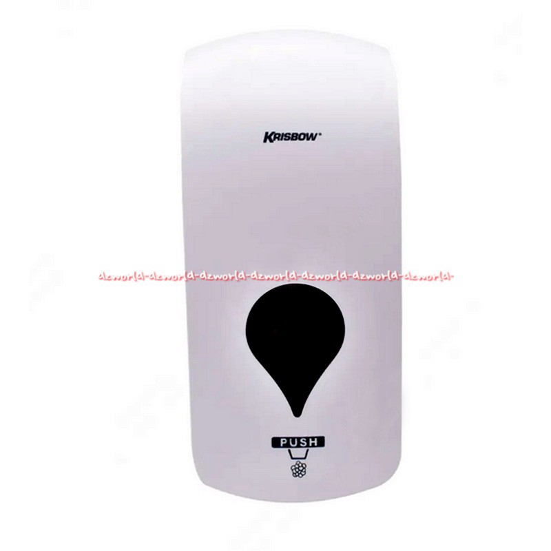 Krisbow Soap Dispenser 1L Tempat Sabun Cair Nempel Di Dinding Tembok 1Litter Tempat Sabun Cair Model Tekan Press Push