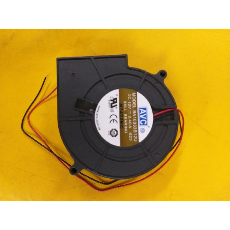 fan kipas 9cm keong 12vdc ball bearing merk AVC