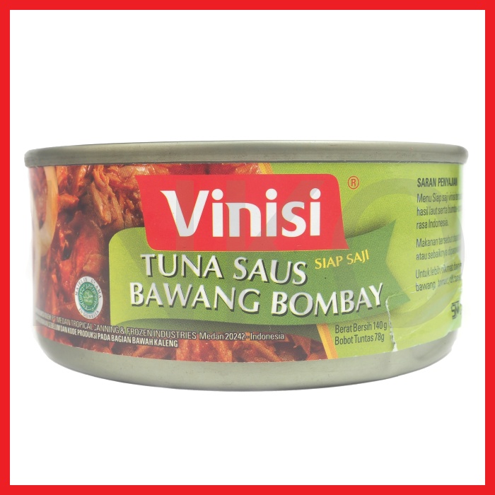 

VINISI TUNA SAUS BAWANG BOMBAY 140GR