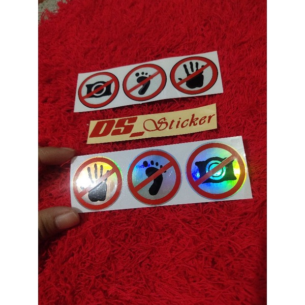 

STICKER DILARANG CUTTING