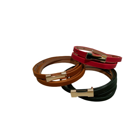 Ikat Pinggang Wanita Kepala Besi Kecil Belt Wanita Fashion gesper wanita Import Murah