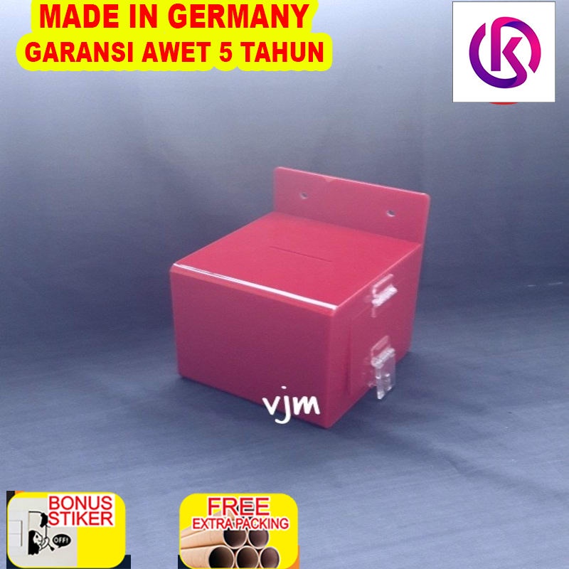 

Grosir Acrylic Kotak Amal Mini (warna merah)