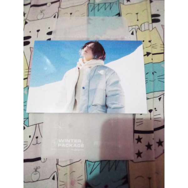BTS WINTER PACKAGE JUNGKOOK FOTO 4X6 OFFICIAL