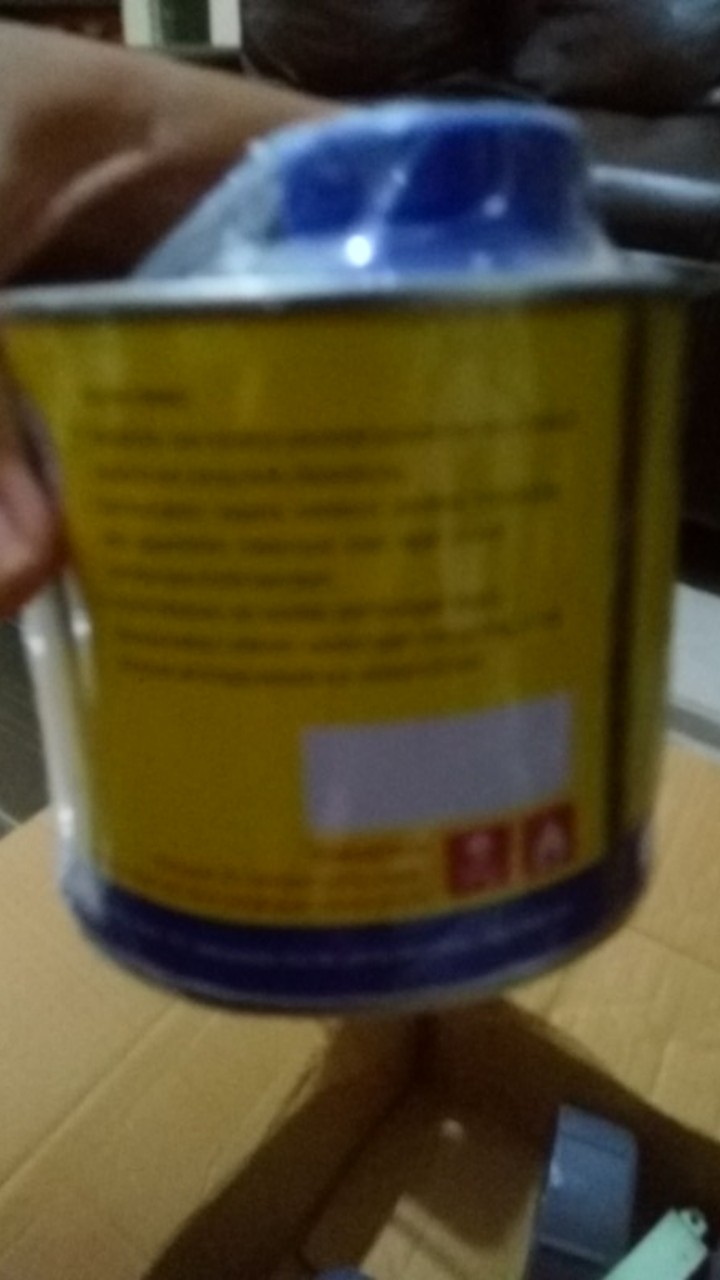 Lem Pipa Pvc Ruglue Kaleng 400gr