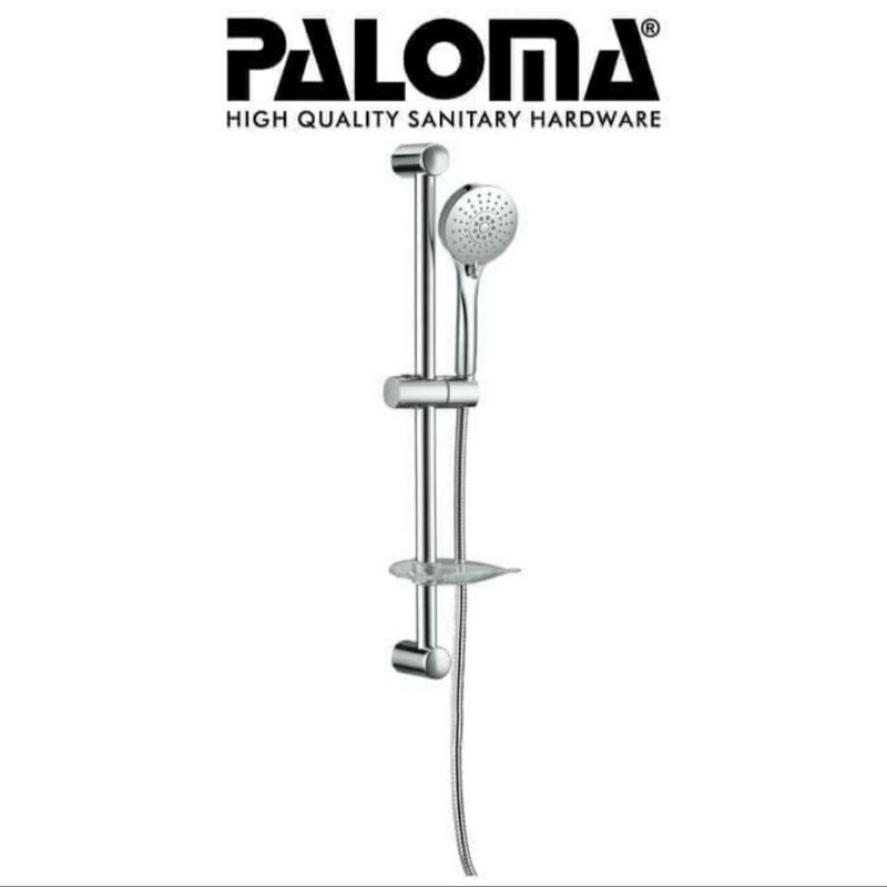 Jual Paloma Shower Set Ssp Tiang Handshower Sliding Rail Rel Wall