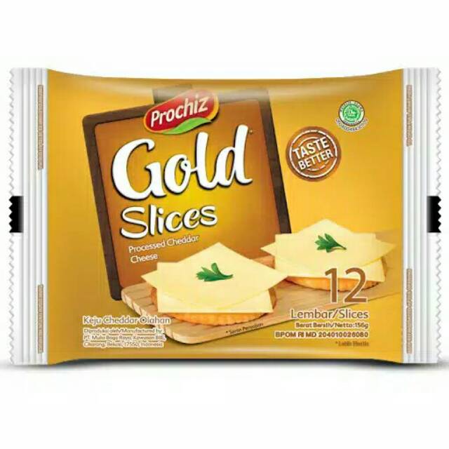 

PROCHIZ Gold Keju 12 Slices - Keju