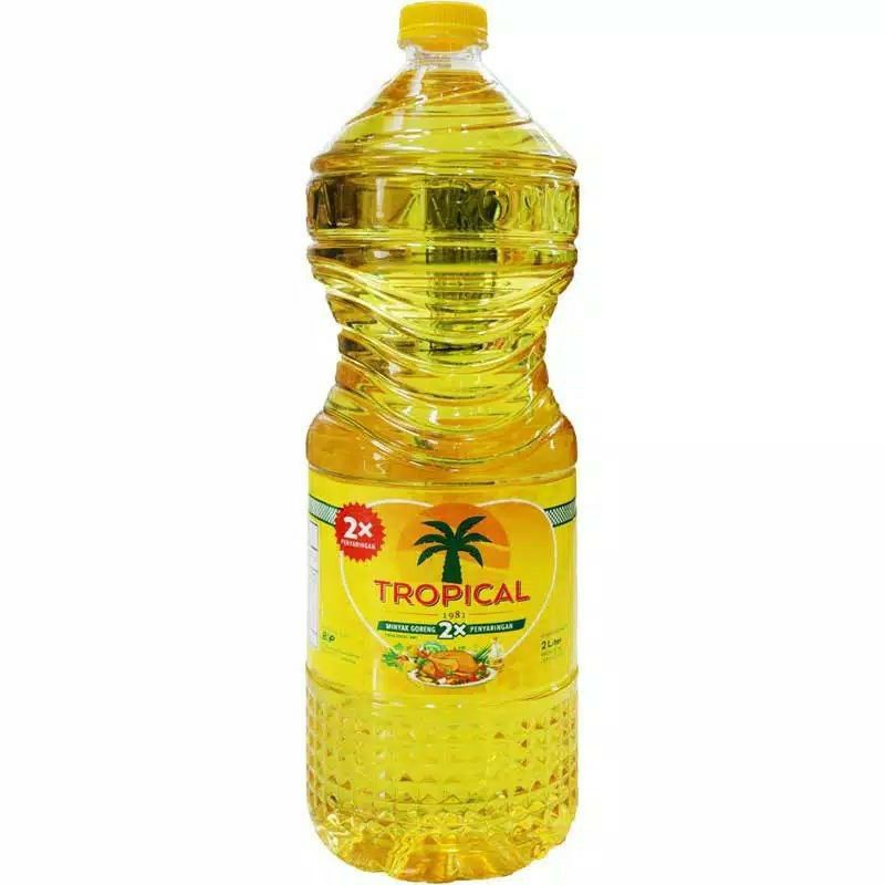 

minyak goreng TROPIKAL 2lt kemasan botol