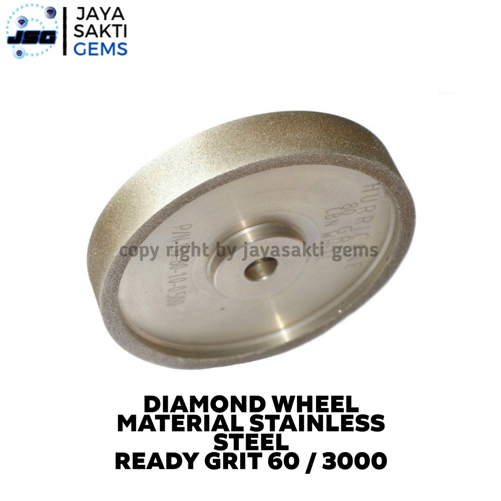 Batu Poles Asah Diamond Wheel Grinding 6 inch Baja Stainless