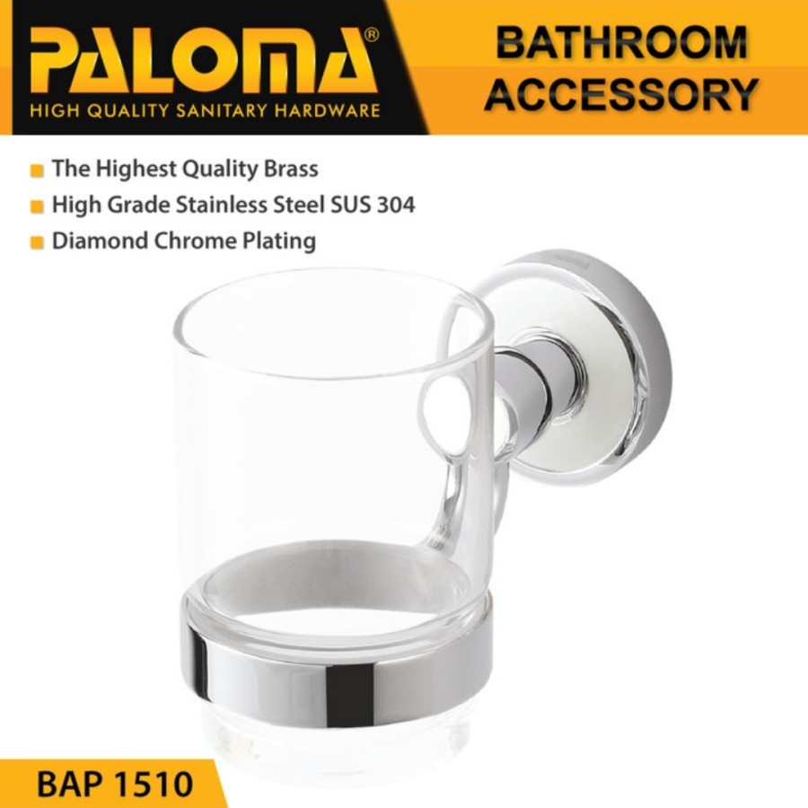 PALOMA BAP 1510 TEMPAT PASTA GIGI SIKAT GIGI ASESORIS KAMAR MANDI