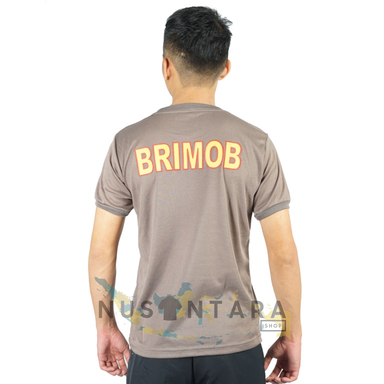 Kaos Korps Brimob Polri Kaos Dinas Brimob polri Dalaman polisi Kaos Brimob