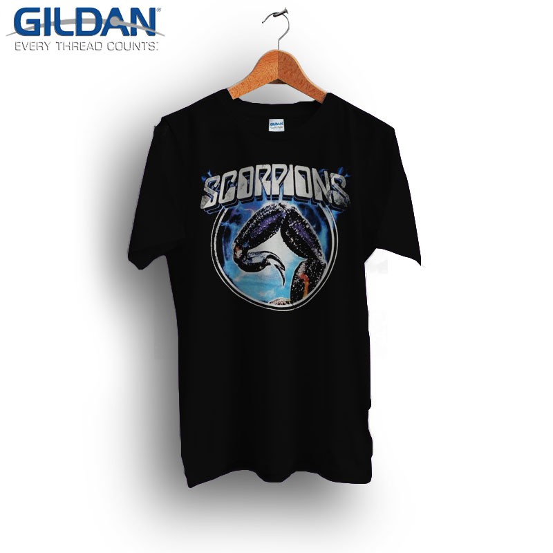KAOS BAND SCORPIONS TSHIRT ORIGINAL GILDAN SOFTSTYLE SCORPION 2