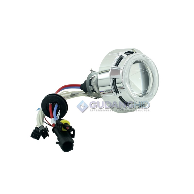 Lampu Projector Motor HID Projie Bulat Super Mini MH1