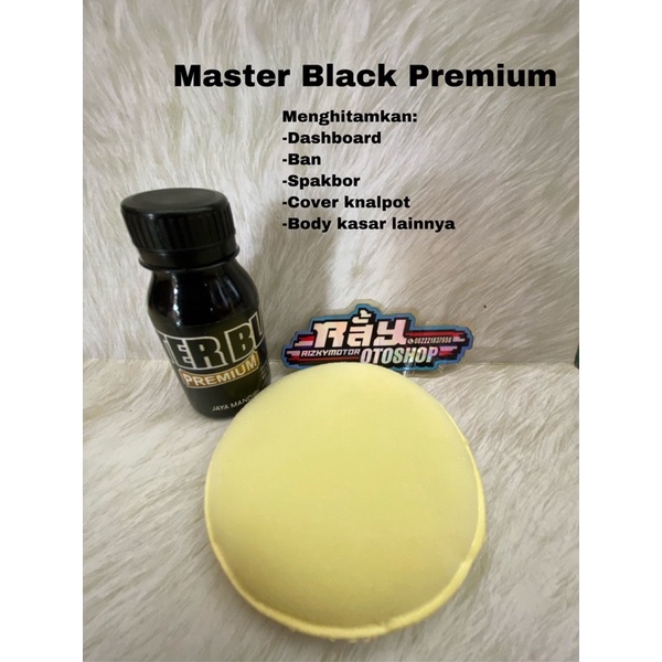 Top Master Black magic Premium penghitam bodi body kasar dashboard ban