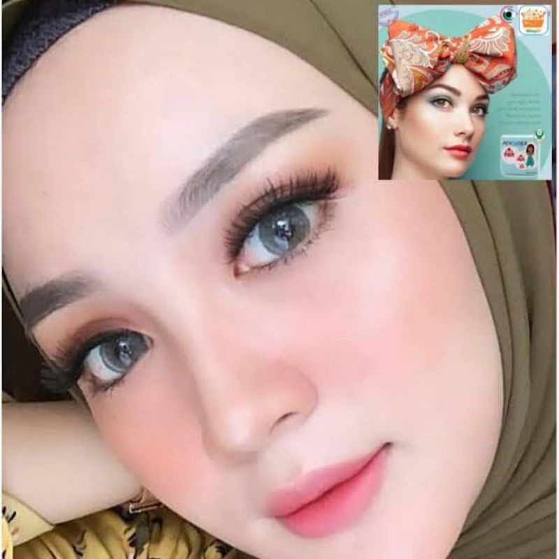 [ GREY SERIES ] COD Softlens ABU newbluk dubai x2 innocent darling adore 14mm 15 16mm (gratis lenscase) NORMAL soflen softlen soflens bantul jogja