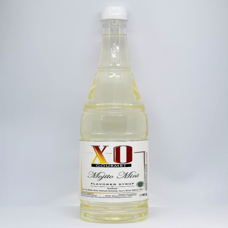 

Mojito Mint / Peppermint / Green Mint Syrup 1000ml - XO SIRUP