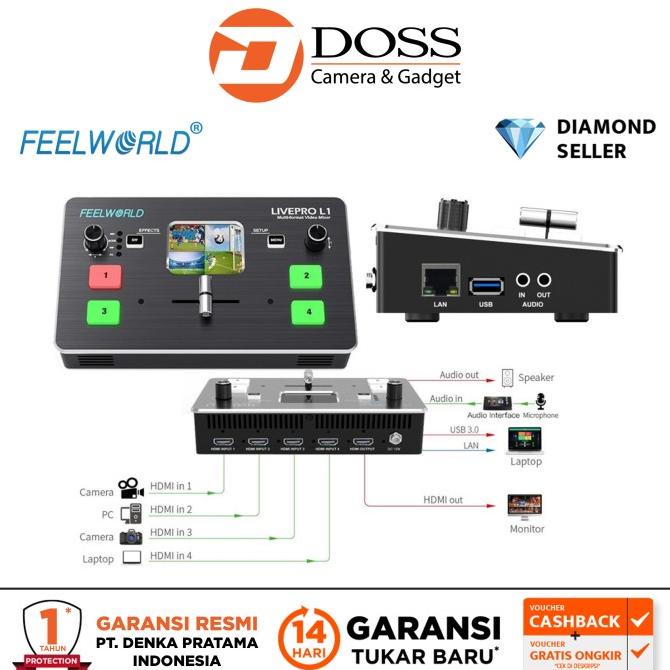 Feelworld LIVEPRO L1 Multi format Video Mixer / live Pro L1