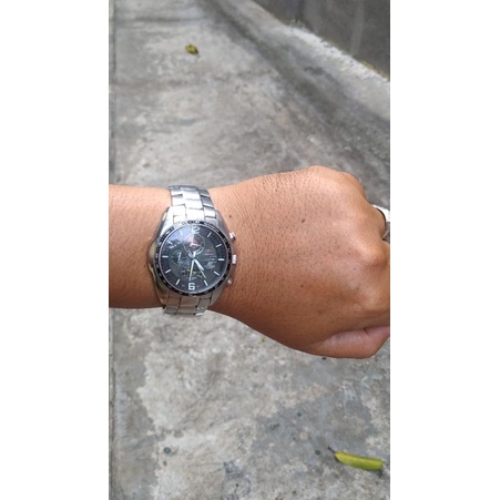 casio edifice EFR 528RB second bekas original pas