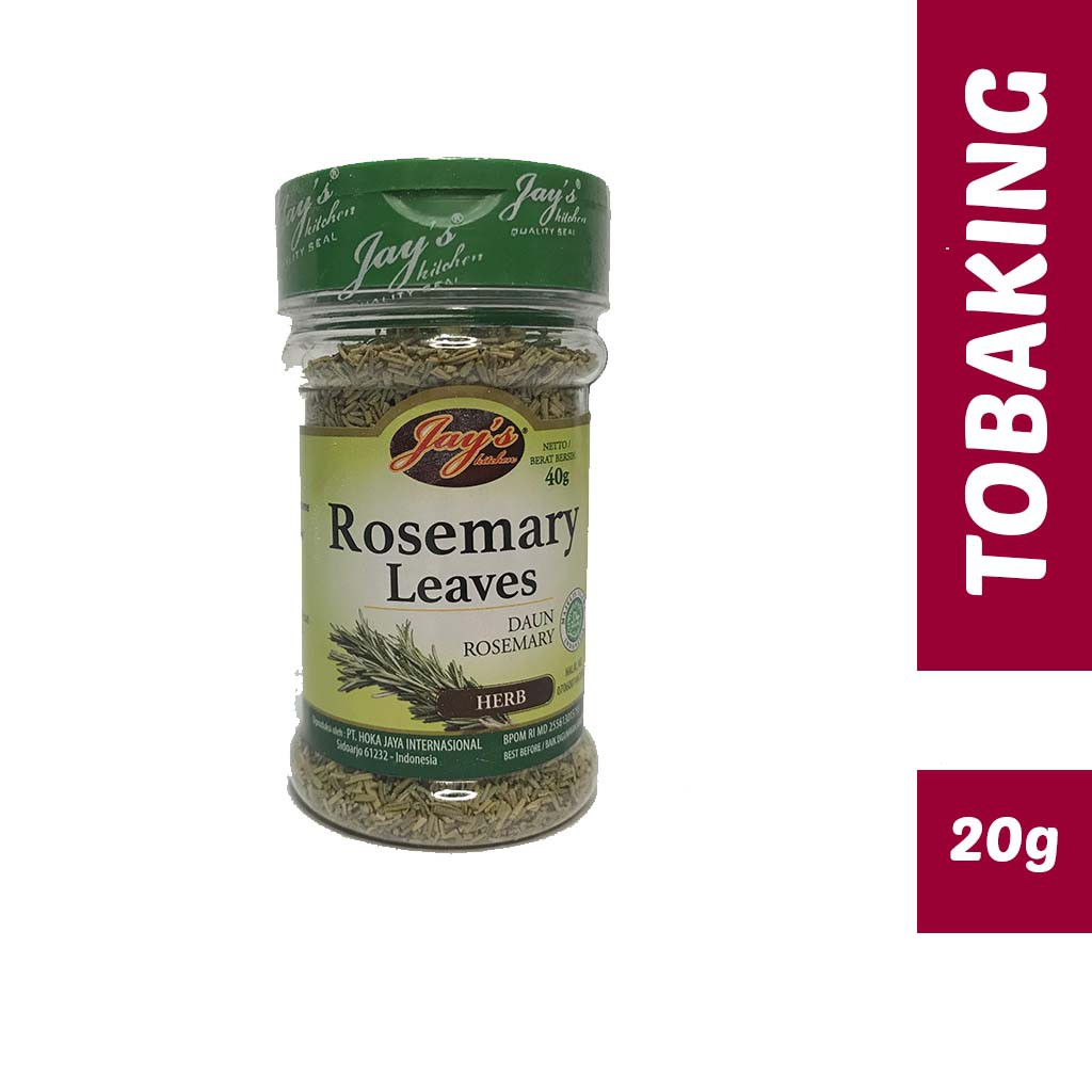 

Jays Rosemary 40g (Daun Rosemary) Jay's Kitchen