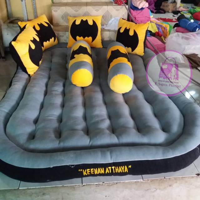 Kasur karakter betmen /  kasur gender / kasur palembang / ukuran 200 x 150 x 15