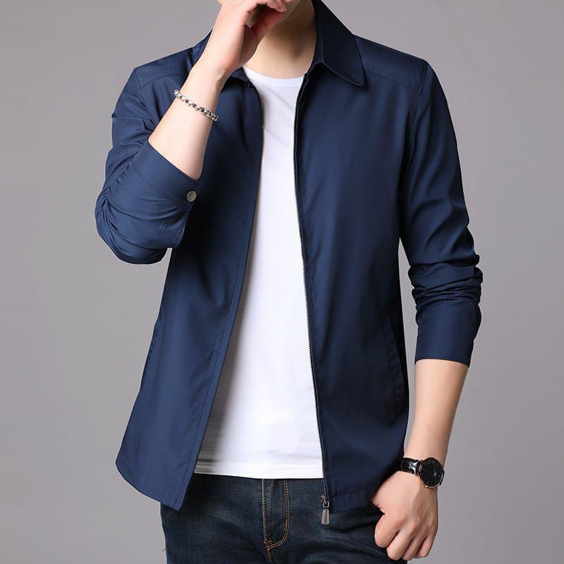 jaket pria/jasket formal/semi jas polyester jn terbaru