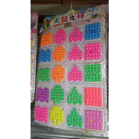 GROSIR POP IT MINI 20 PCS MAINAN ANAK POP IT LEMBARAN