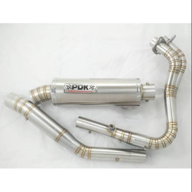 Knalpot pdk pnp ninja 250 karbu ninja 250 fi yamaha mt25 yamaha r25 honda cbr250 rr leher ful cacing