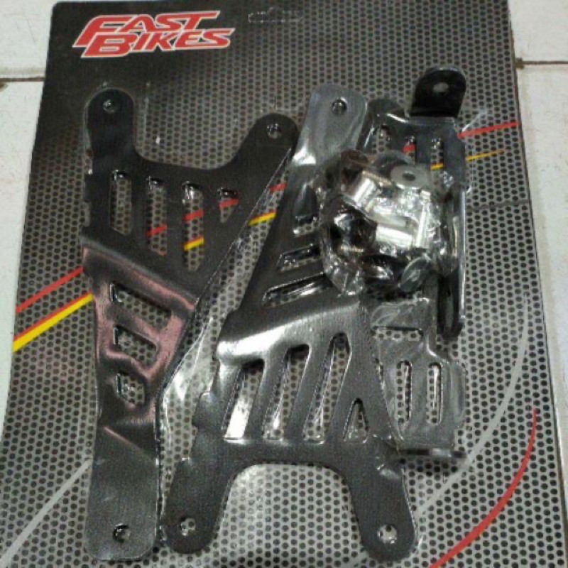 Breket Kedudukan Plat Nomor Cnc  Fastbikes Universal Nmax,Nmax New 2020,Aerox,Lexi