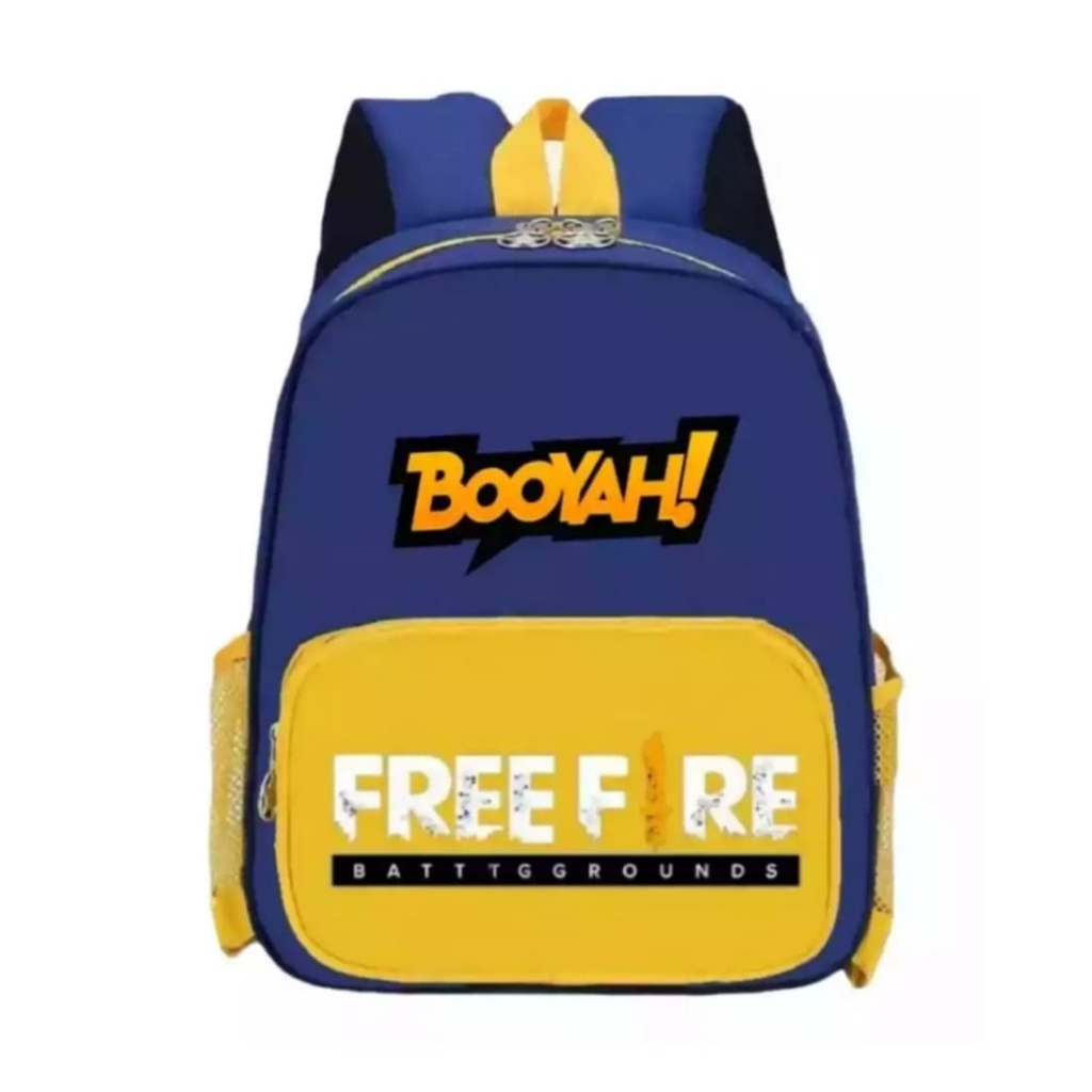 TAS RANSEL ANAK  LAKI-LAKI MOTIF FREE FIRE BOOYAH / TAS RANSEL ANAK / TAS RANSEL MURAH