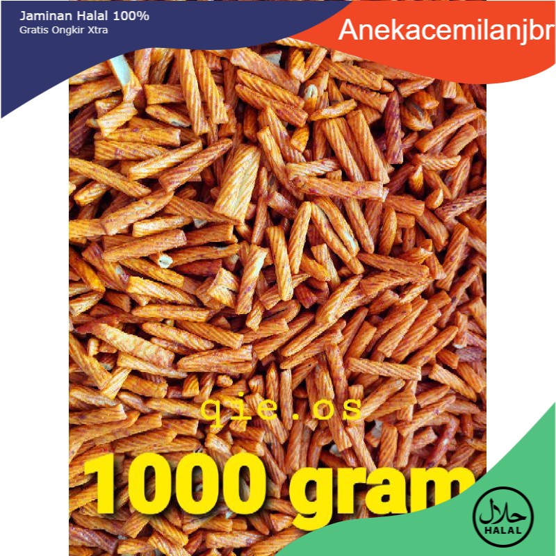 

Cemilan stik stick pedas pang pang pedas kiloan 1 kg