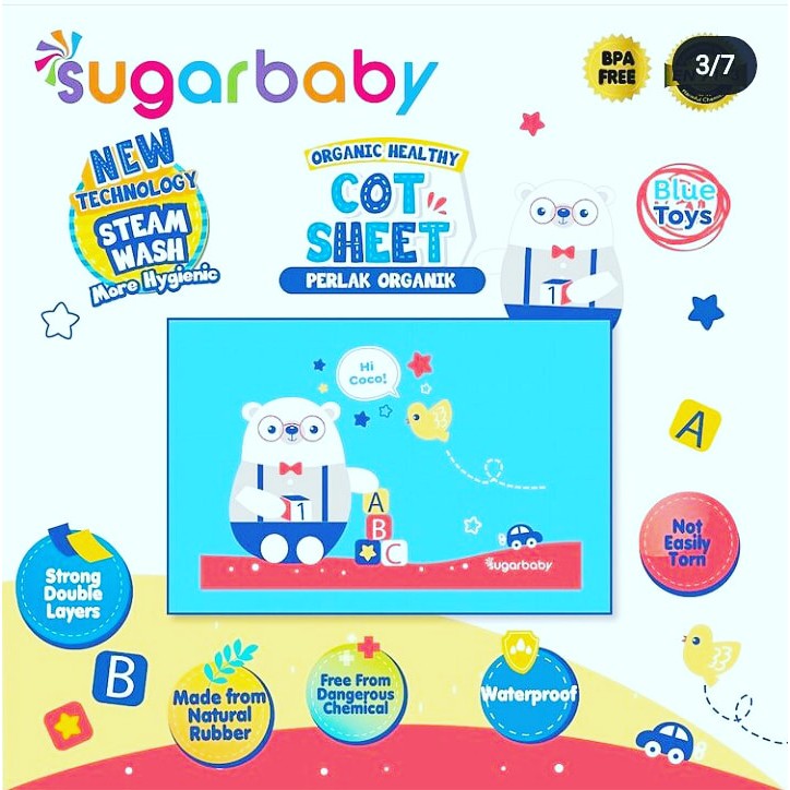 Sugar Baby [Organic Cotton] Sheet / Perlak Bayi