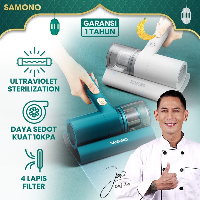 Samono Portable Vacuum Cleaner Anti Tungau Vacum Kasur Bantal Guling Vacuum Cleaner Kasur