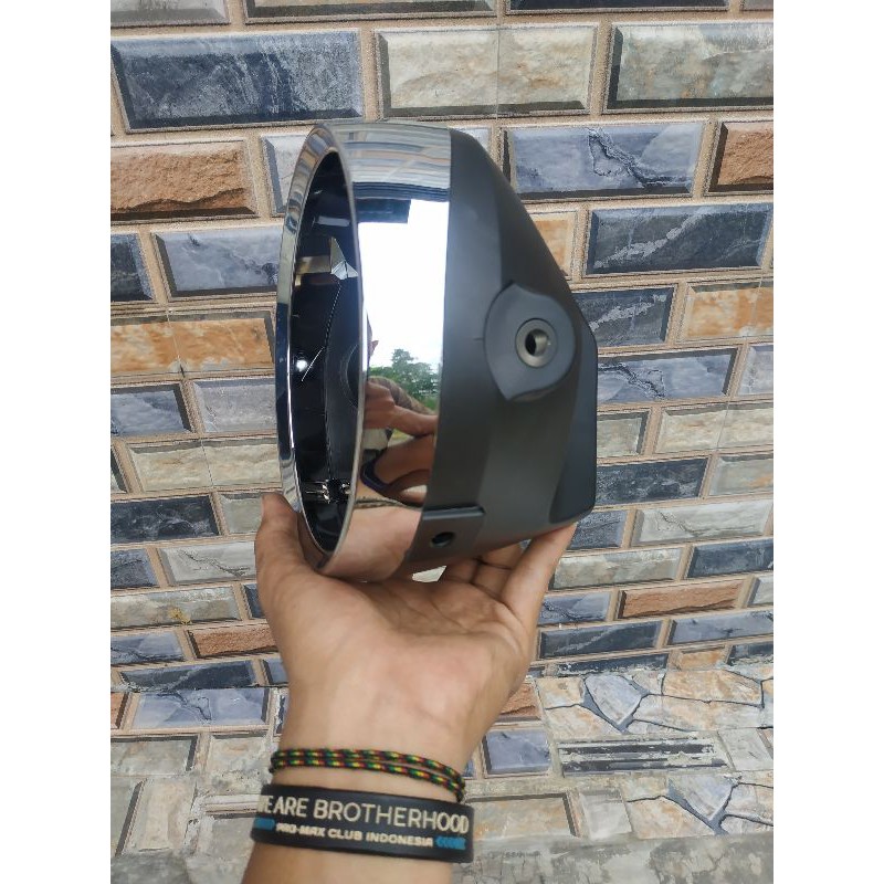 batok rumah lampu depan tiger revo set rim ring cincin original tiger revo awal dan barong