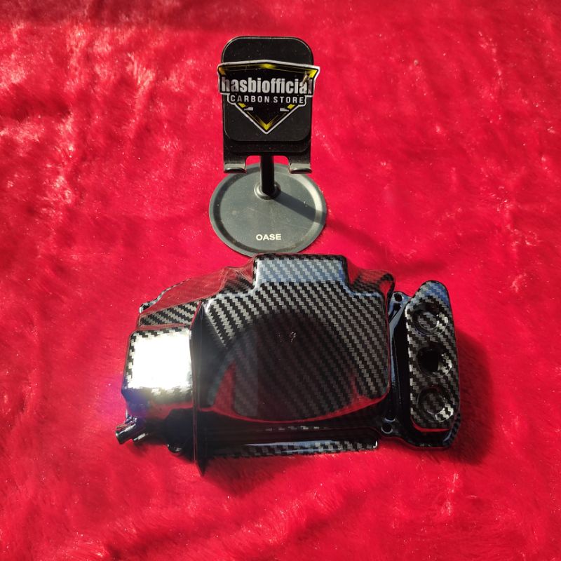 COVER TUTUP BOX FILTER BEAT KARBU SCOOPY KARBU CARBON